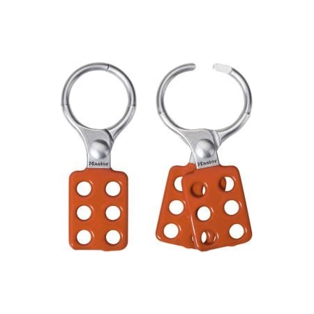 Master Lock Master Lock Aluminum Lockout Hasp, 1-1/2" Jaw Clearance, 417 417